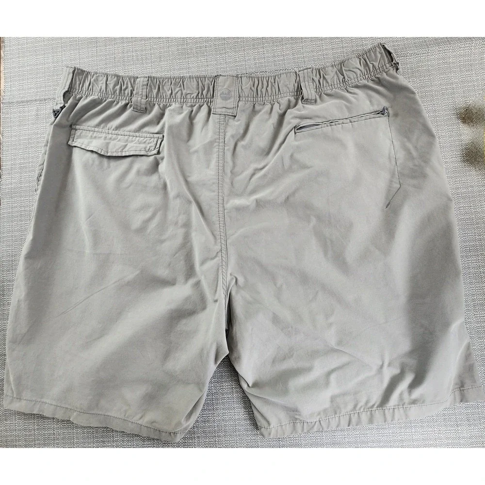 Wrangler Mens 44 Gray Outdoor Shorts Hiking Utility Workwear Gorpcore Big Tall